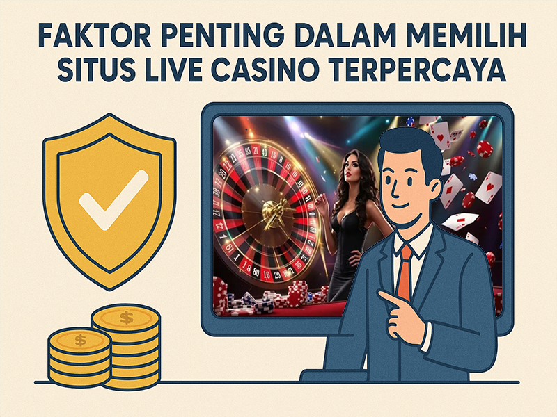 Faktor Penting dalam Memilih Situs Live Casino Terpercaya